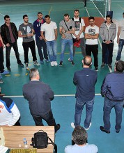 VOLEYBOL TAKIMIMIZ İZMİR'E GİTTİ